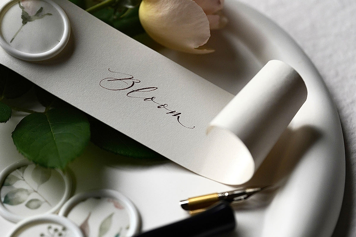 In Full Bloom: A Day of Calligraphy at the Cambridge University Botanic Garden