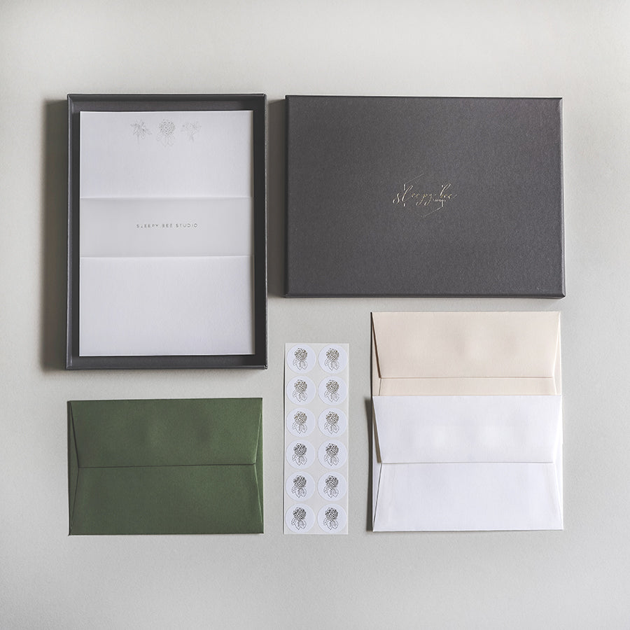 Botanical Luxury Writing Paper & Envelope Set