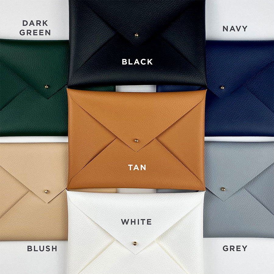 Luxury themed writing sets, handmade faux-leather envelope pouch and hand illustrated - writing paper and envelopes. Themed Writing Sets - a premium themed gift.